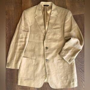 Mens Banana Republic linen blazer